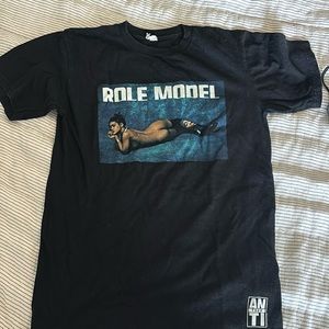 Role model Rihanna and A$AP Rocky concert T-shirt